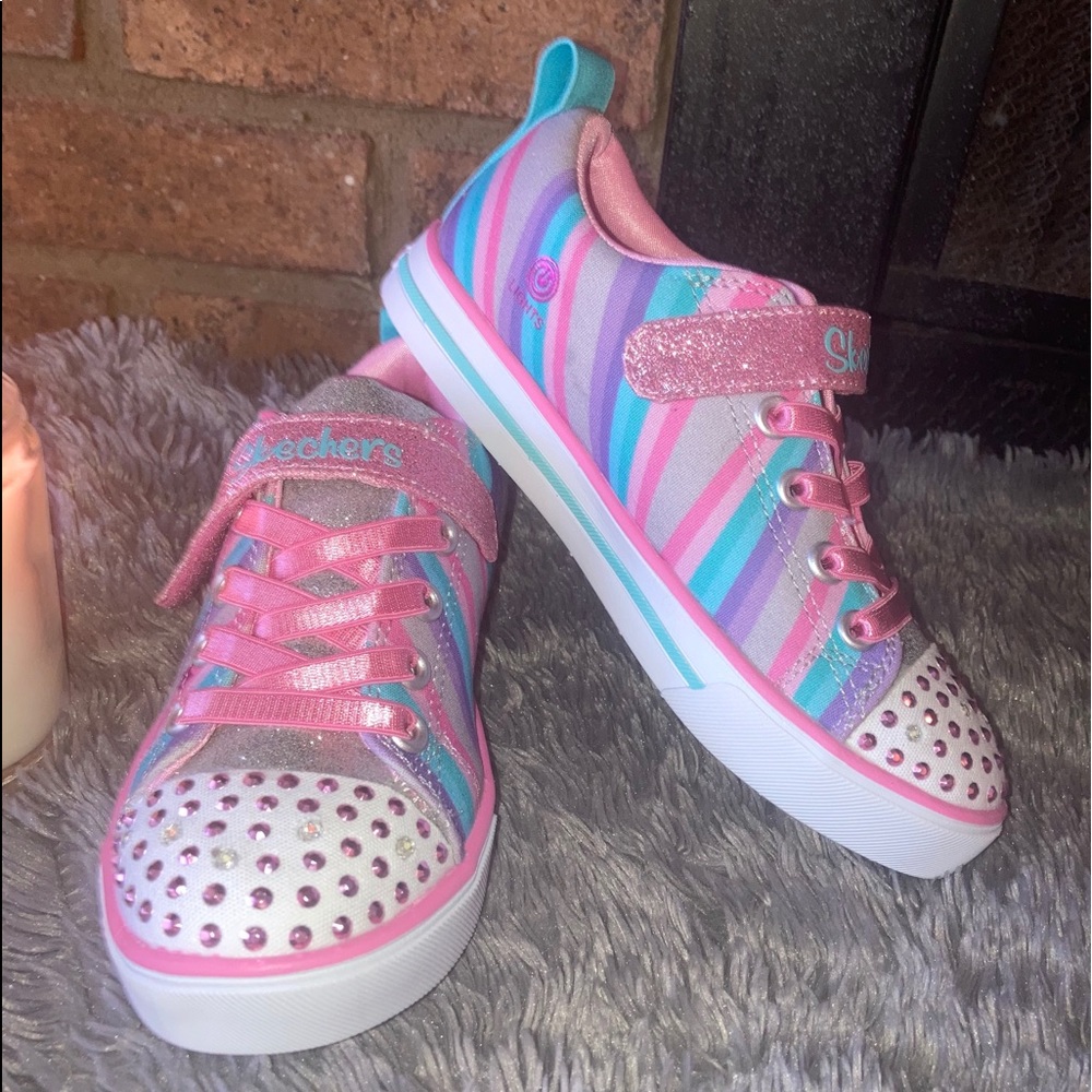 Kids Sketcher Twinkle Toes Shoes